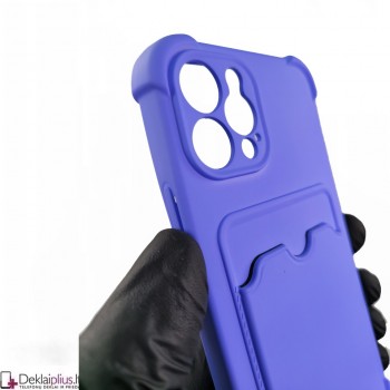 Anti-Shock dėklas su kišenėle - šviesiai violetinis (Apple Iphone 12 Pro) Anti-Shock dėklas su kišenėle - šviesiai violetinis (Apple Iphone 12 Pro)
